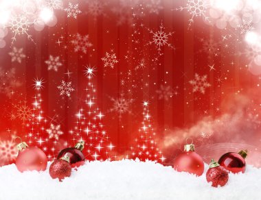 Kızıl Noel baloları