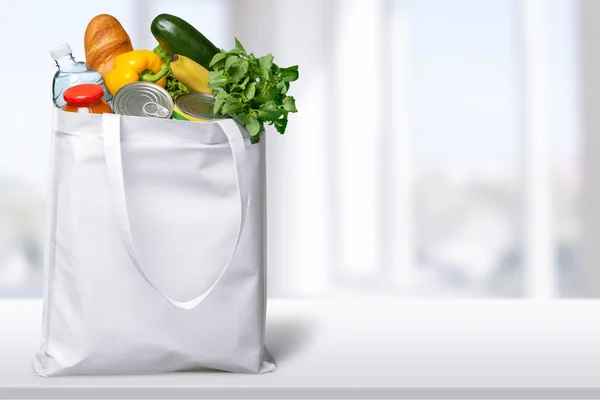 Full shopping  bag — Stock Photo, Image