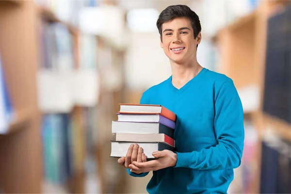 Jovem estudante universitário — Fotografia de Stock