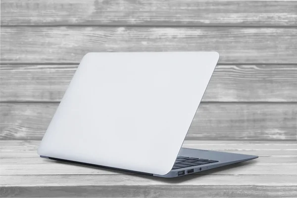 Laptop with blank screen — Stock Photo, Image