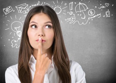 kadın holding parmağında yüz