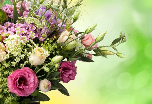 Mooi boeket met rozen — Stockfoto