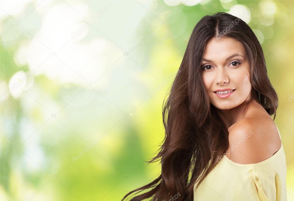 Young Woman Smiling