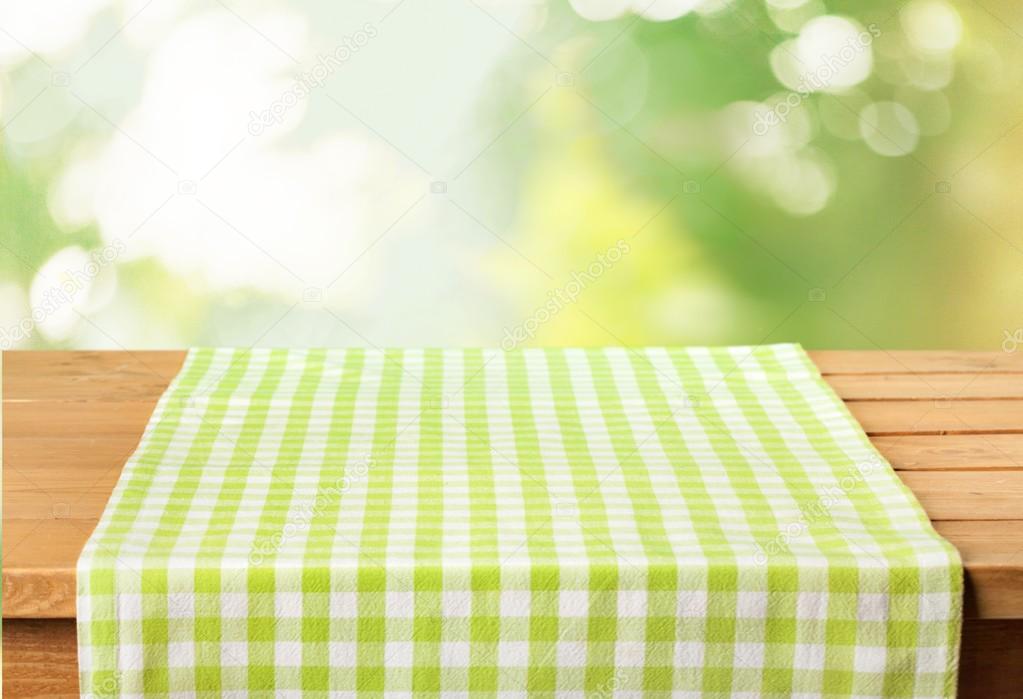 Empty table background