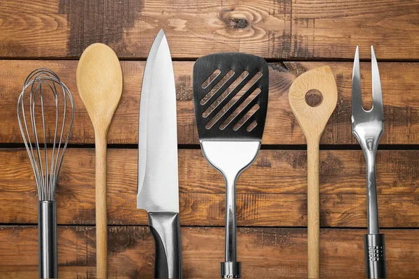 Set di utensili da cucina — Foto Stock