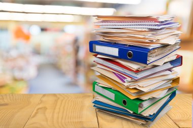 dosya klasörler belgeleri ile 