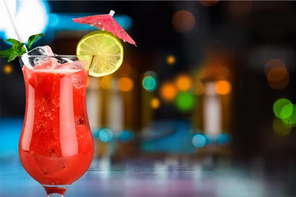 Glass of alcohol  cocktail — Stock Photo, Image