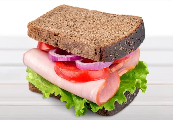 Fresh tasty sandwich — Stock Photo, Image