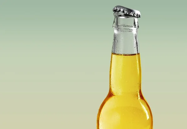 Botella de cerveza aislada —  Fotos de Stock