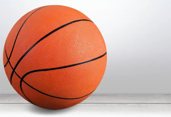 Pallone da basket arancione — Foto Stock