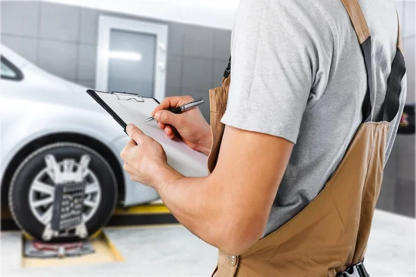 Taller de reparación de automóviles — Foto de Stock