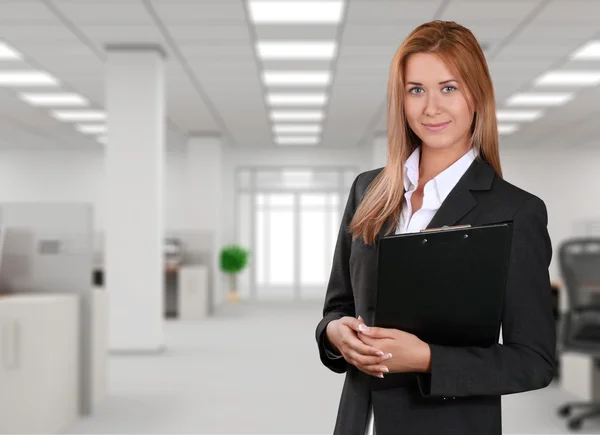 Retrato de una joven empresaria —  Fotos de Stock