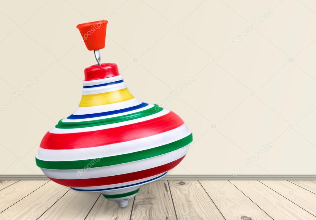 whirligig for children isolated 