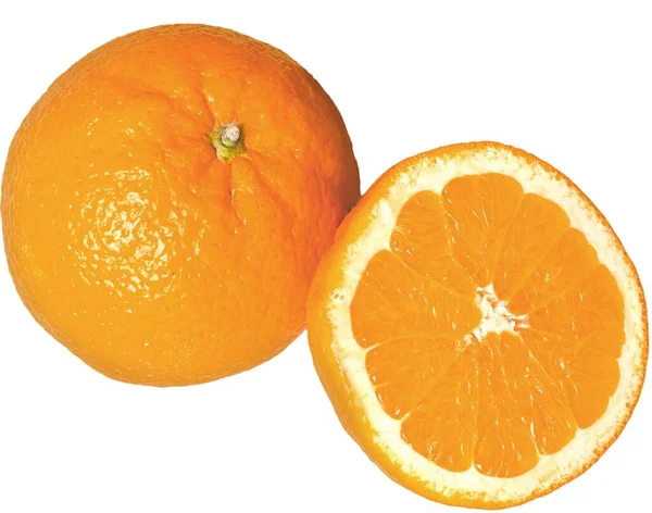 Rebanada Fruta Naranja Alimento Dulce Saludable —  Fotos de Stock