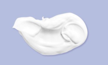 Arka planda sıvı krem kozmetik beyaz leke dokusu