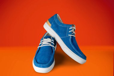 Stabilite ve minder koşu ayakkabısı spor ayakkabısı ya da antrenör. Erkek spor ayakkabıları.