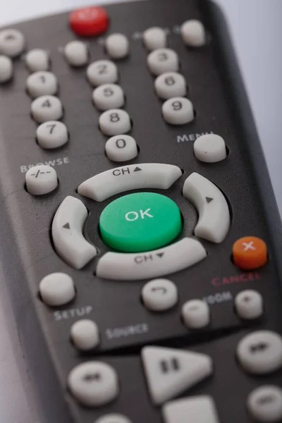 Remote Control White Background — Stock Photo, Image