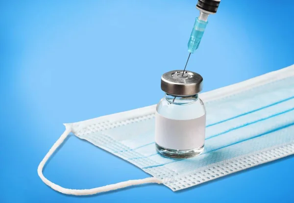 Vaccin Gezondheidszorg Medisch Concept Vaccins Spuiten Van Corona Virusinfectie — Stockfoto