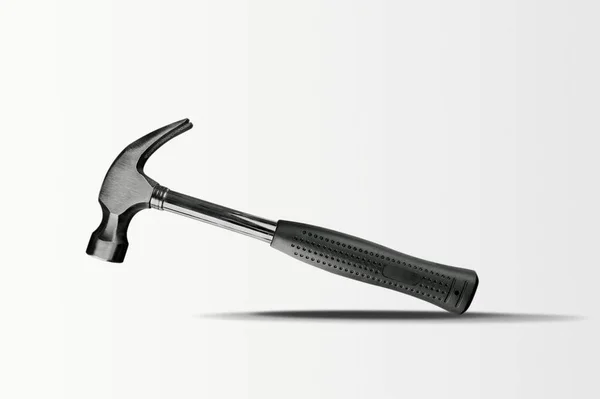 Moderner Eisenhammer Mit Griff Ist Ein Werkzeug Zum Nageln Des — Stockfoto