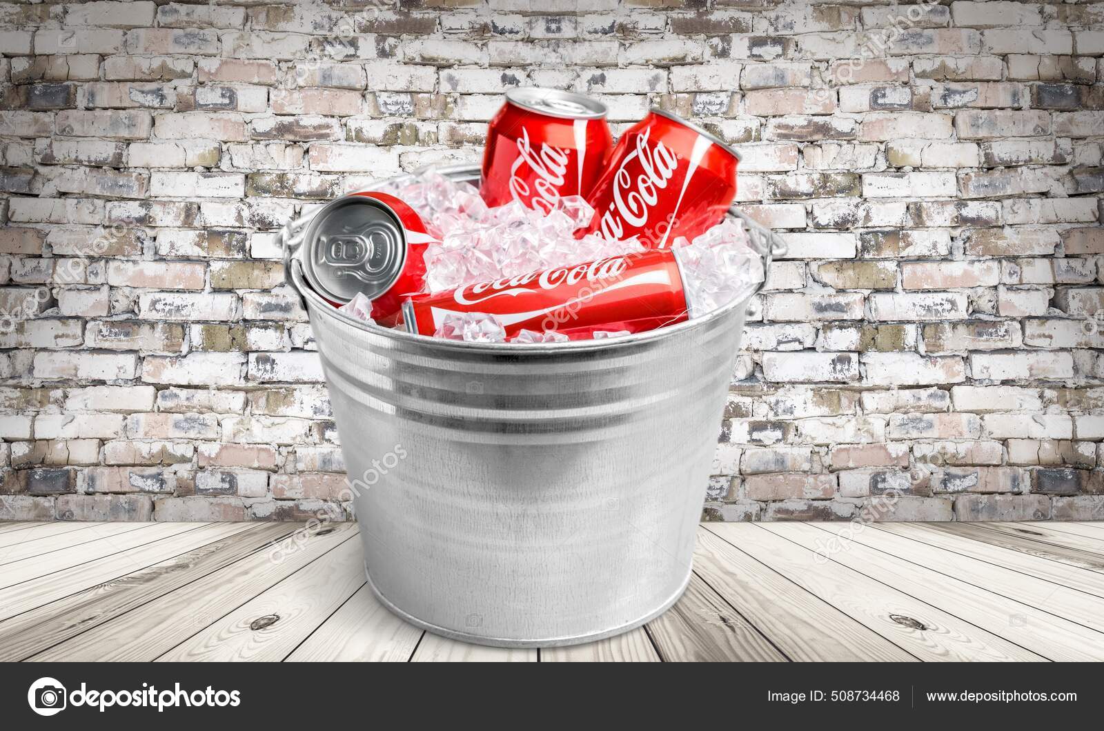 Cubo basura coca cola sale