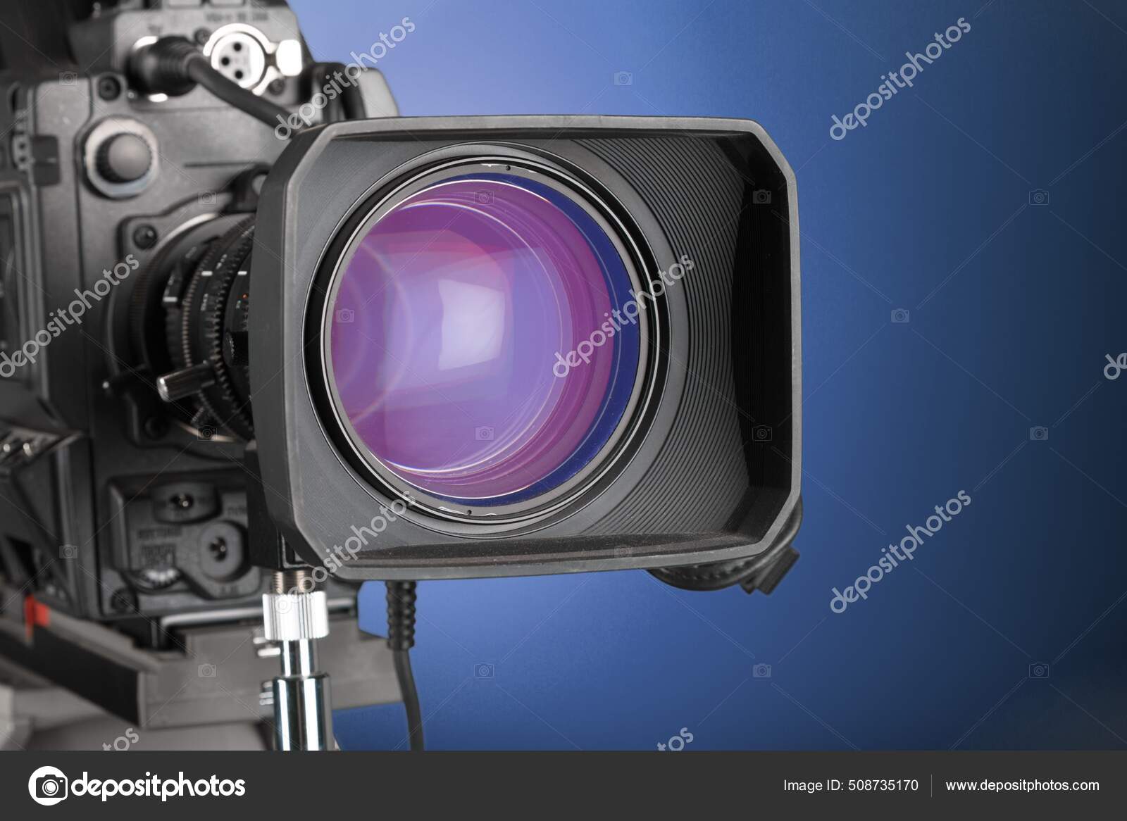 Lente Cámara Montaje Vídeo Profesional: fotografía de stock © #508735170 | Depositphotos