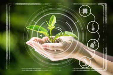 Endüstriyel tarım, çeşitli tarım teknolojileri ve kontrol sistemleri.