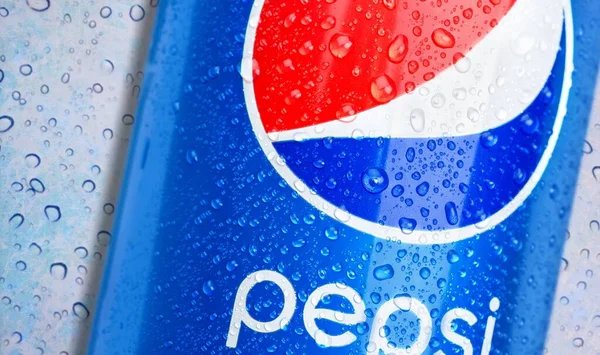 Kherson Ukraine November 2014 Pepsi Can Isoliert Hintergrund — Stockfoto