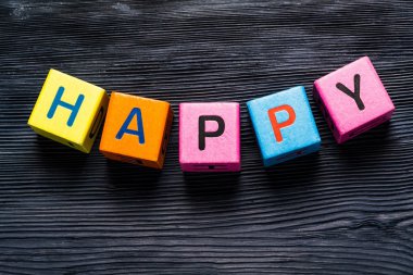 Tutku. Daha, ne yapar sen mutlu kartı bokeh arka plan ile yapmak
