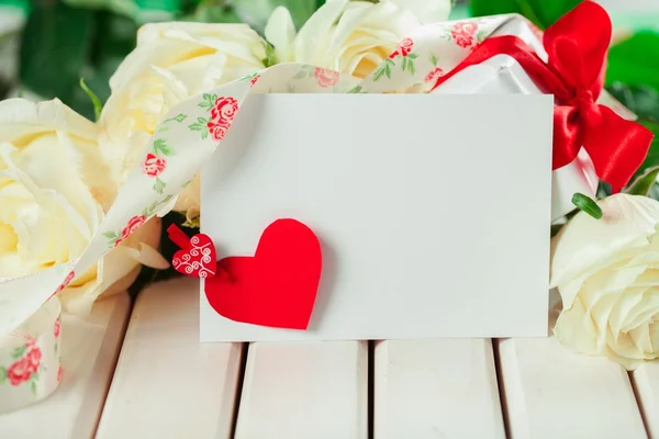 Card. Valentine kort — Stockfoto