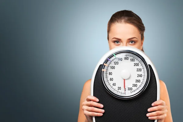 Dieta, Hacer ejercicio, Mujeres . — Foto de Stock