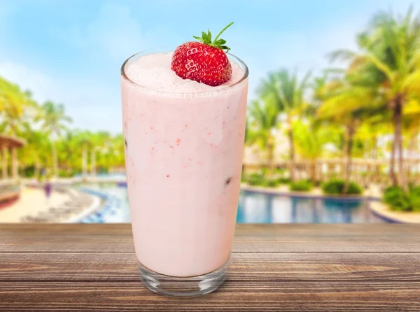 Smoothie, Milk Shake, frukt. — Stockfoto