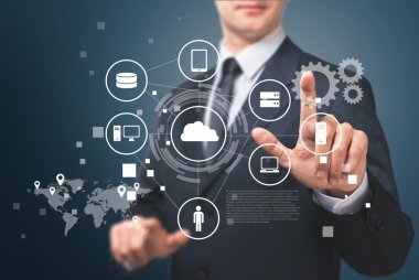 Danışman, iş, çizgi.