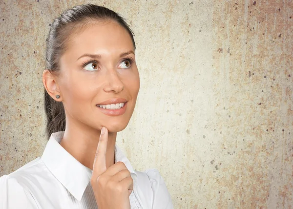 Frauen, Denken, Menschen. — Stockfoto