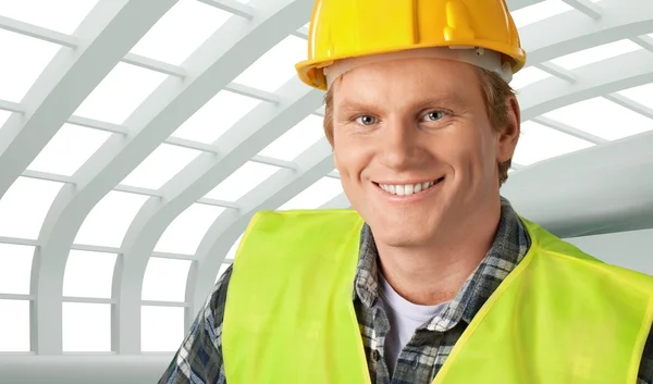 Manual Worker, Construction Worker, Construction. — Stock Photo, Image