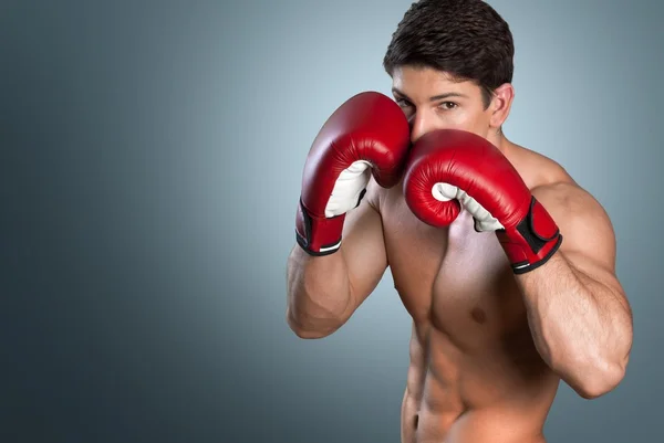 Boxeo, Kickboxing, Hombres . — Foto de Stock