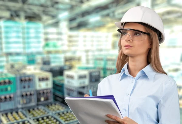 Engenheiro, Ocupação, Mulheres . — Fotografia de Stock