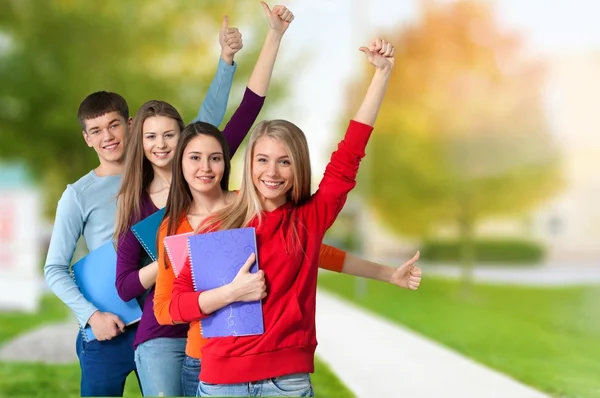 Studente, Studente di scuola superiore, Studente universitario . — Foto Stock