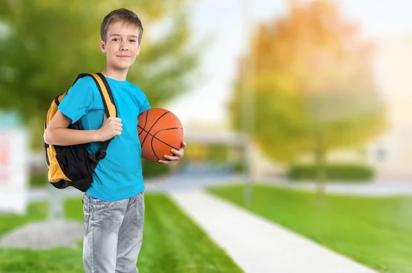 Sekolah, ransel, anak . — Stok Foto