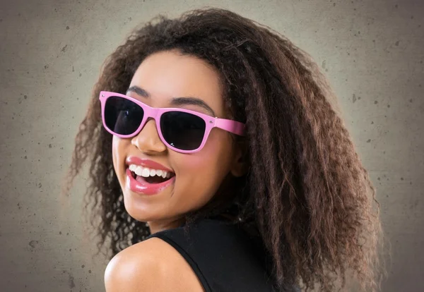 Afro, Mujeres, Disco Bailar . — Foto de Stock