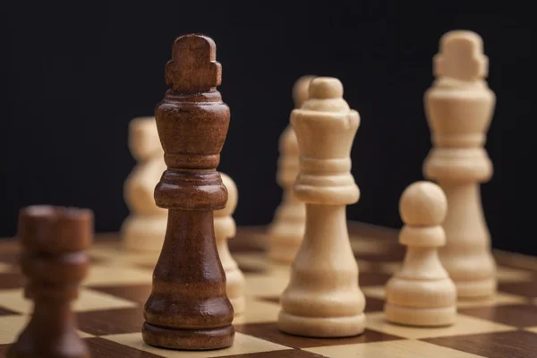 Chess, move, horse. — Stock Photo, Image