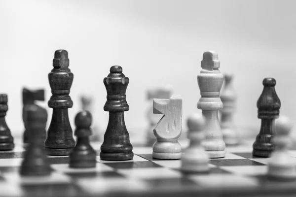 Chess, move, chessboard. — Stock Photo, Image