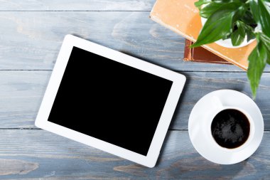 IPAD, tablet, Cafe.