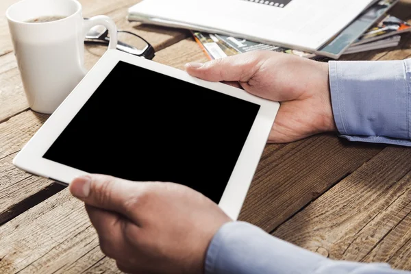 Maketa, tablet, izolované. — Stock fotografie