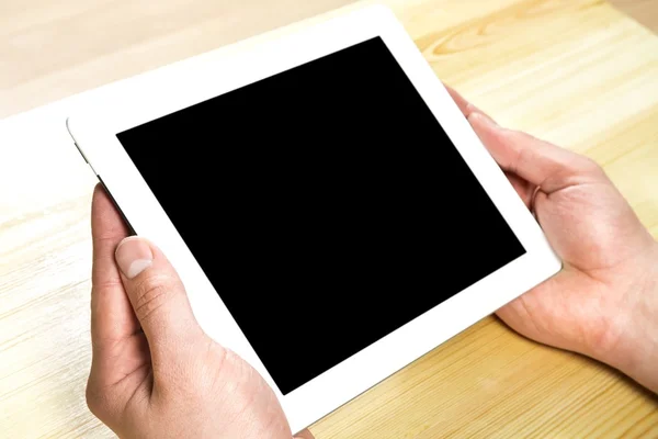 Tablet, mano, display . — Foto Stock