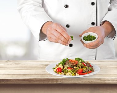 Şef, gıda hizmet meslekleri, gıda ve İçecek sanayi.