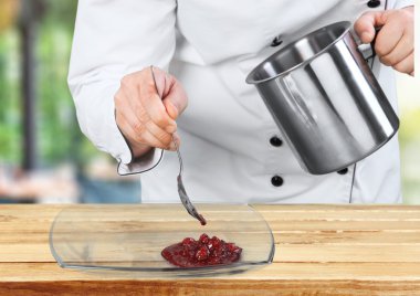 Şef, Restoran, yemek.