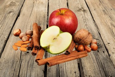 Tarçın, elma, Snack.