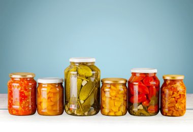 Canning, kavanoz, gıda.