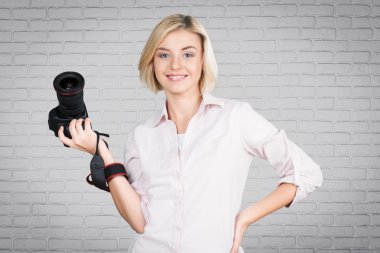 Fotoğrafçı, kamera, kadınlar.