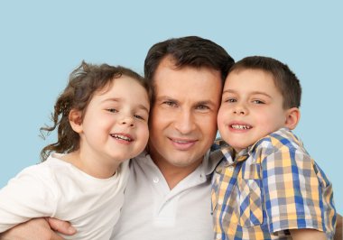 Aile, neşeli, mutluluk.